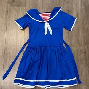 Halloween costume-Rubie's Blue Sailor Costume with Red and White Accents